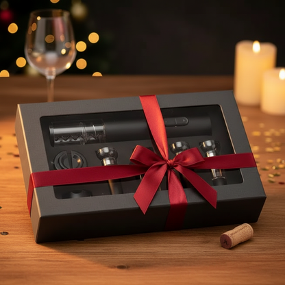 The Simplest Electric Device to Easily Open Wine Bottles in 6 Seconds.